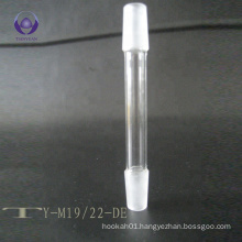 clear borosilicate glass male and female ground joints